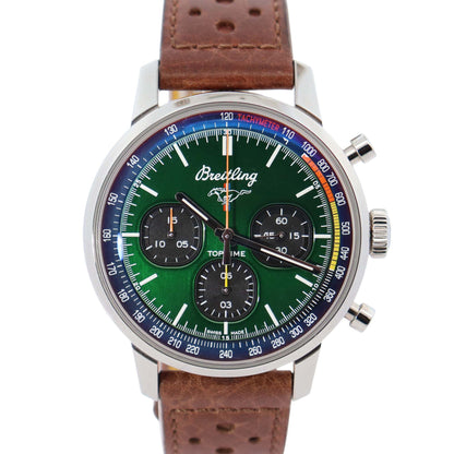 Breitling Top Time 42mm Green Dial Watch Ref# A25310 - Happy Jewelers Fine Jewelry Lifetime Warranty