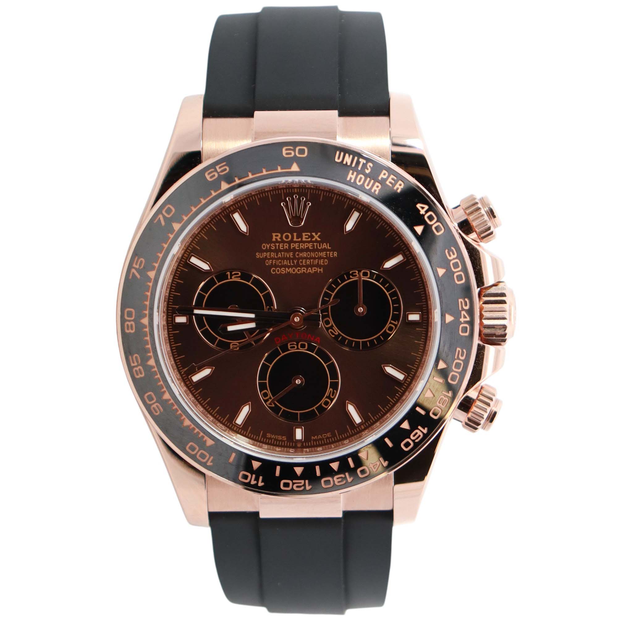 Rolex Daytona 40mm Chocolate Dial Watch Ref# 126515LN - Happy Jewelers Fine Jewelry Lifetime Warranty