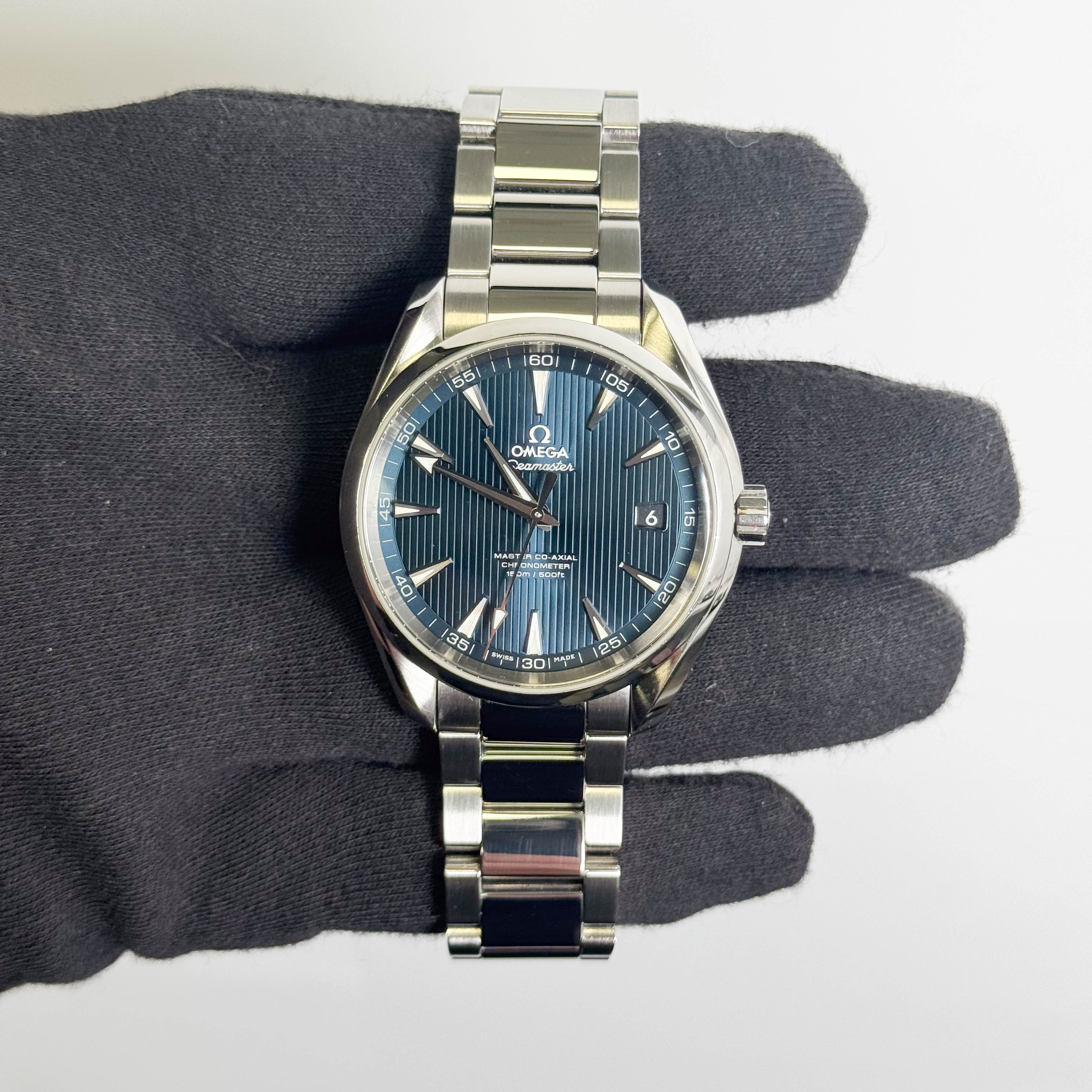 Omega De Ville 41m Blue Dial Watch Ref: 431.10.41.21.03.001