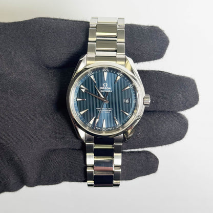 Omega De Ville 41m Blue Dial Watch Ref: 431.10.41.21.03.001