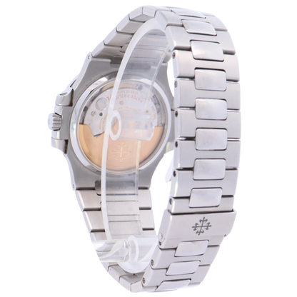 Patek Philippe Nautilus 38mm Stainless Steel Blue Gradient Stick Dial Watch Reference# 5800/1A-001 - Happy Jewelers Fine Jewelry Lifetime Warranty