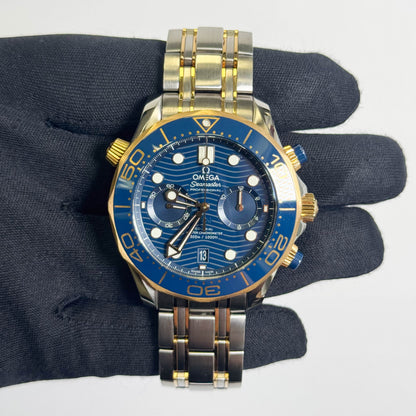 Omega Seamaster 44mm Blue Dial Watch Ref# 210.20.44.51.03.001 - Happy Jewelers Fine Jewelry Lifetime Warranty