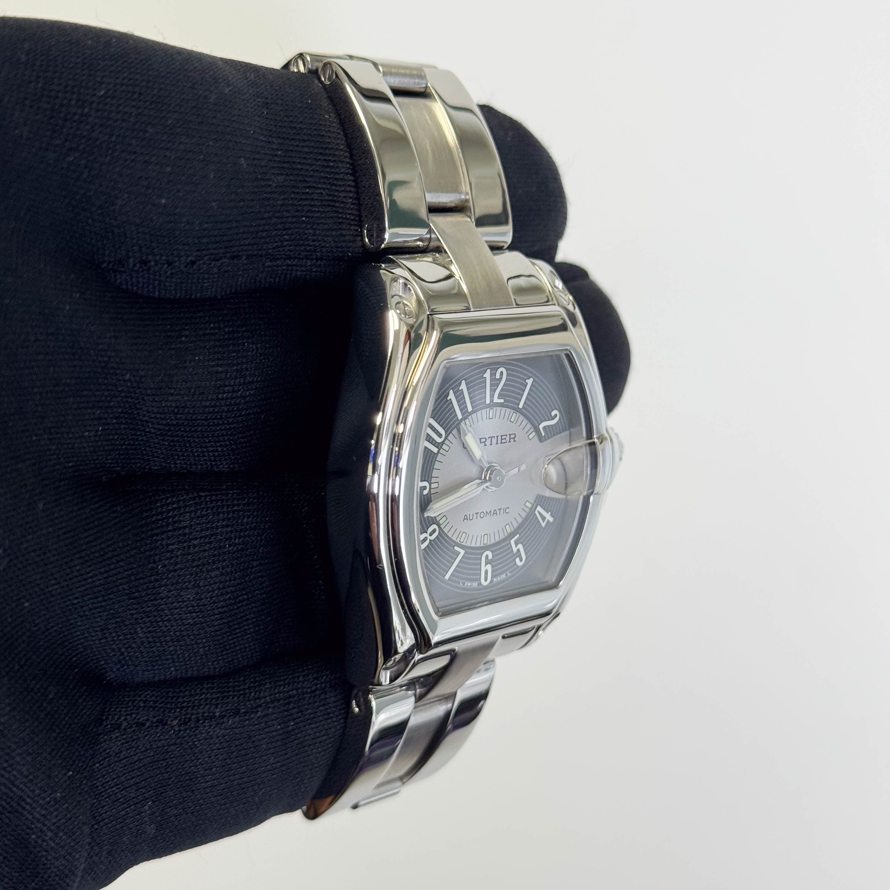 Cartier Roadster 35mm Black Dial Watch Ref# W62001V3 – Happy Jewelers
