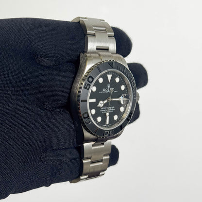 Rolex Yacht-Master 42mm Black Dial Watch Ref# 226627 - Happy Jewelers Fine Jewelry Lifetime Warranty