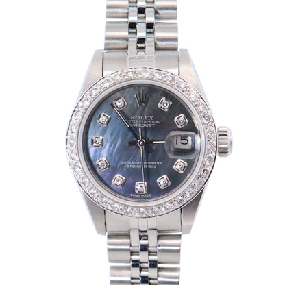 Rolex Datejust 26mm MOP Dial Watch Ref# 69174 - Happy Jewelers Fine Jewelry Lifetime Warranty
