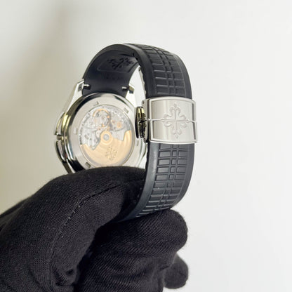 Patek Philippe Aquanaut 40mm Black Dial Watch Ref# 5164A-001
