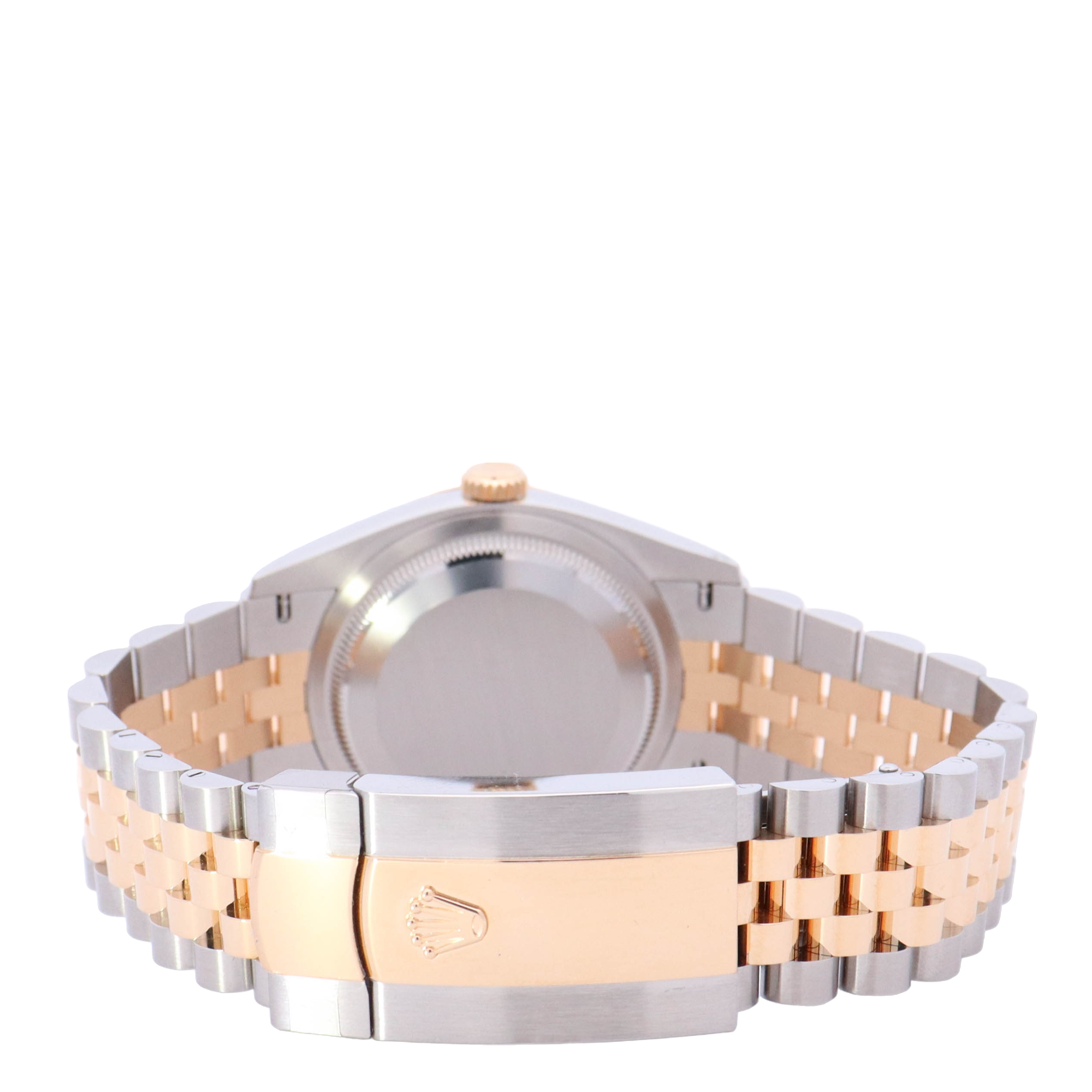 Rolex Datejust 36mm Yellow Gold & Stainless Steel Champagne Fluted Motif Dial Watch Reference# 126233 - Happy Jewelers Fine Jewelry Lifetime Warranty