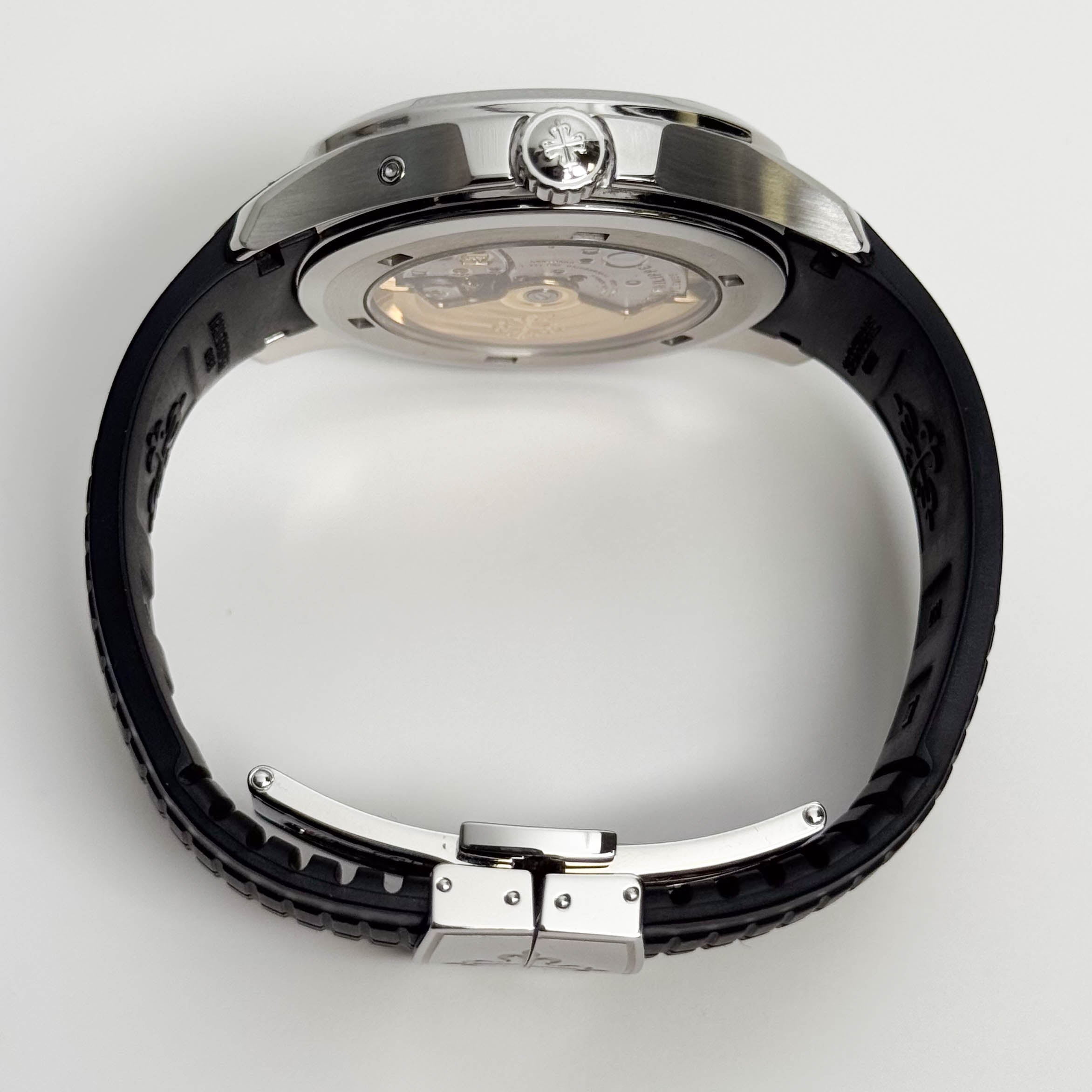 Patek Philippe Aquanaut 40mm Black Dial Watch Ref# 5164A-001