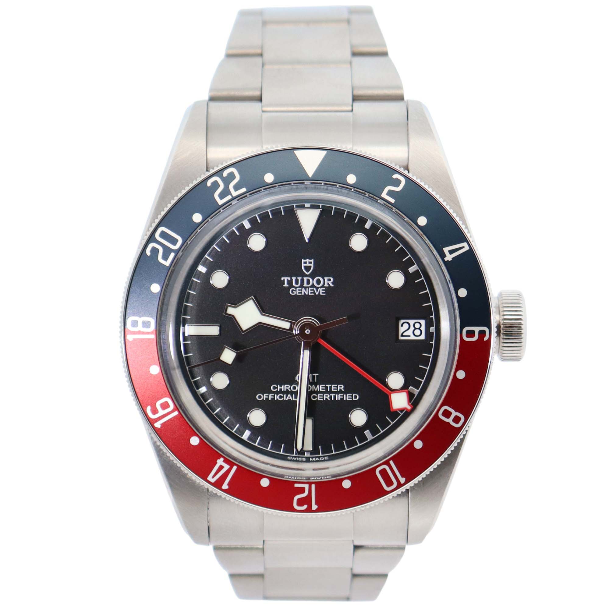 Tudor Black Bay 41mm Black Dial Watch Ref# 79830RB - Happy Jewelers Fine Jewelry Lifetime Warranty