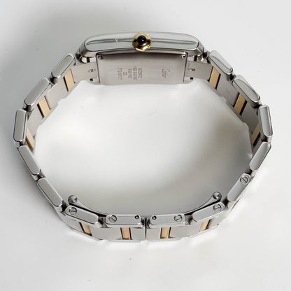 Cartier Tank Francaise 25mm Ivory Dial Ref#W51005Q4 - Happy Jewelers Fine Jewelry Lifetime Warranty