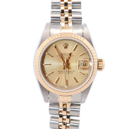 Rolex Datejust 26mm Champagne Dial Watch Ref# 69173 - Happy Jewelers Fine Jewelry Lifetime Warranty