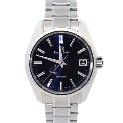 Grand Seiko Spring Drive 40mm Blue Dial Watch Ref# SBGA375 - Happy Jewelers Fine Jewelry Lifetime Warranty