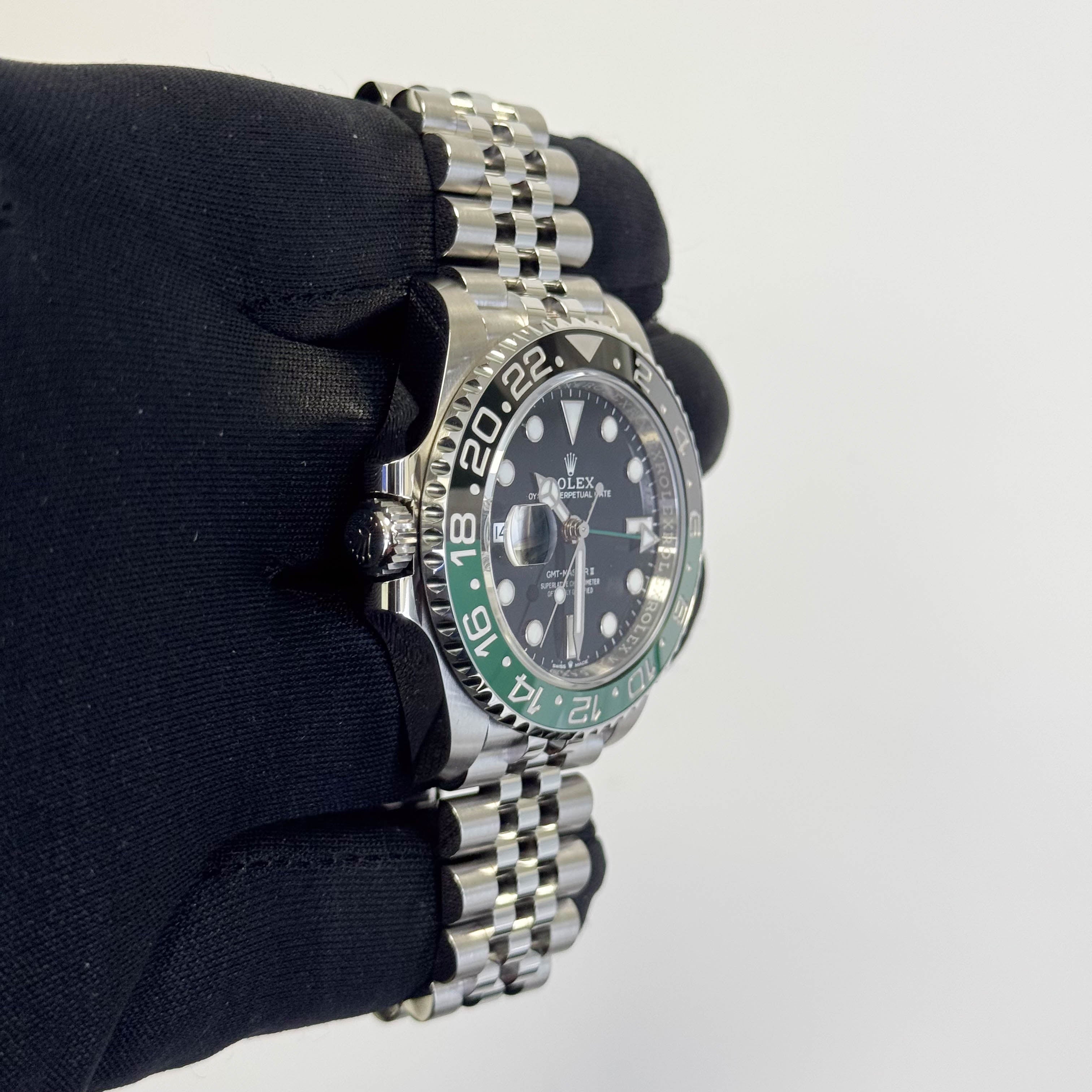 Rolex GMT-Master II 40mm Black Dial Watch Ref# 126720VTNR - Happy Jewelers Fine Jewelry Lifetime Warranty