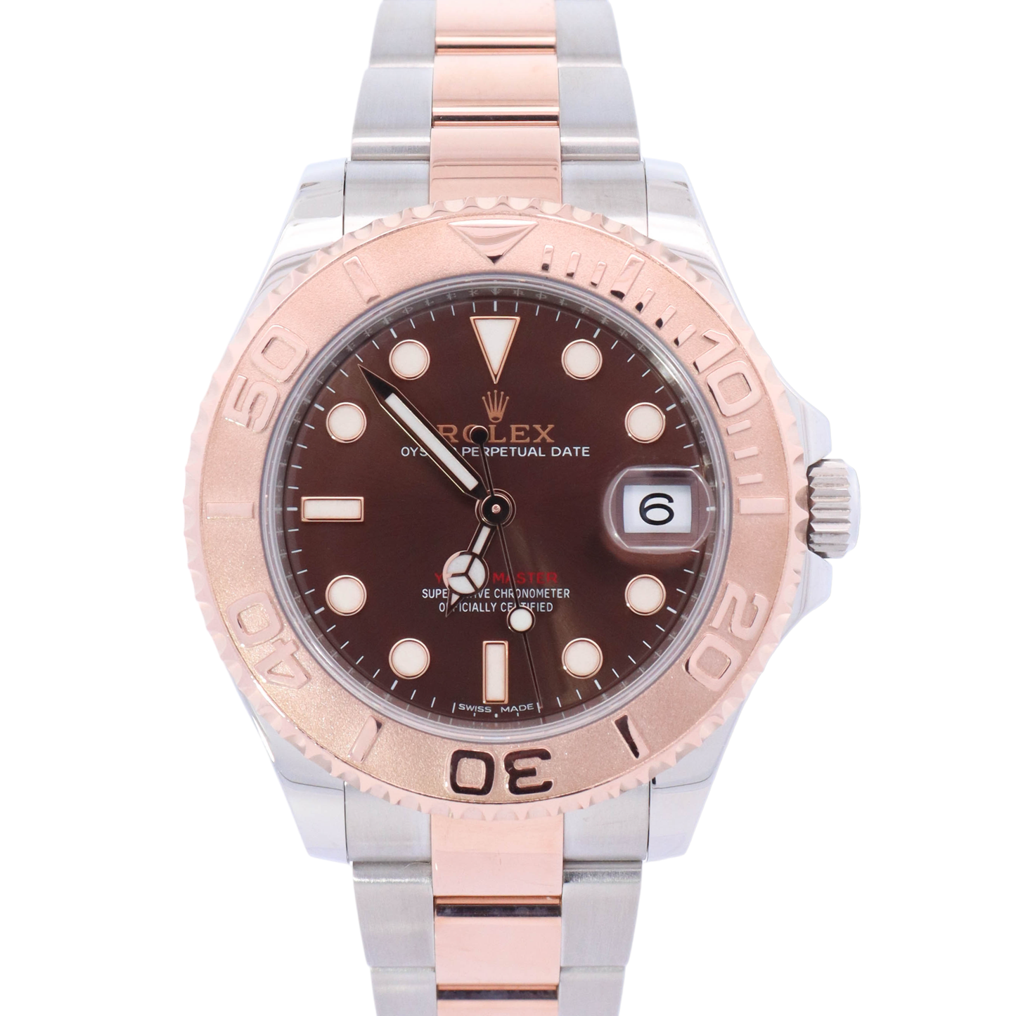 Rolex yacht master rose 2025 gold 37mm