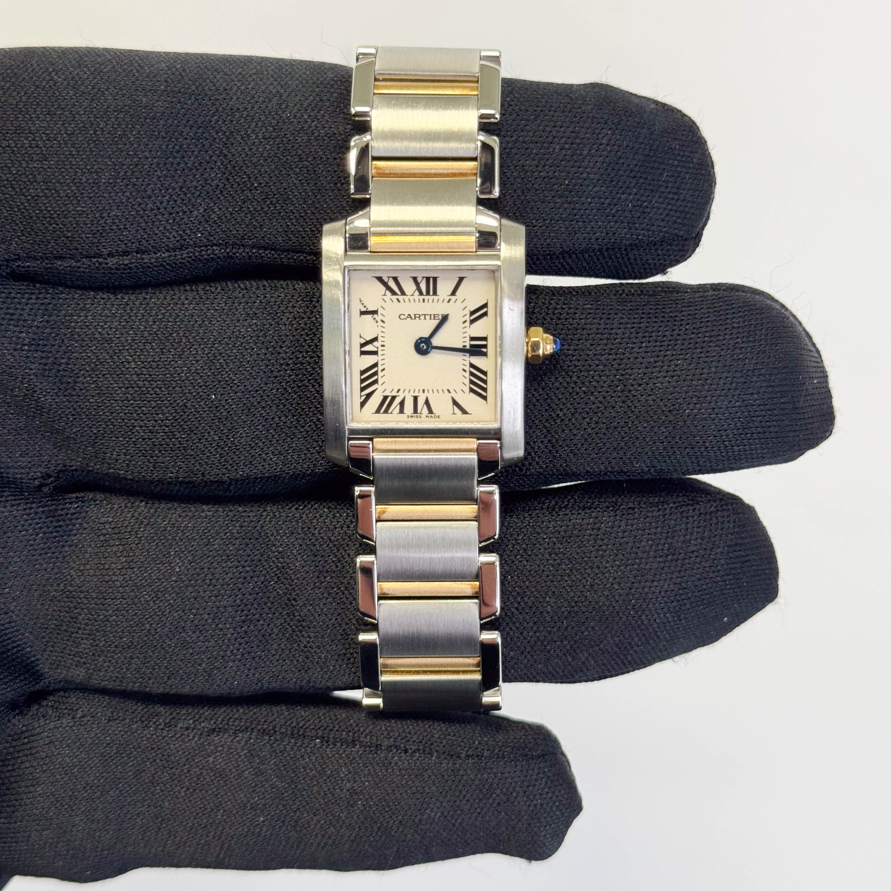 Cartier Tank 20mm White Dial Watch Ref# W51007Q4 - Happy Jewelers Fine Jewelry Lifetime Warranty