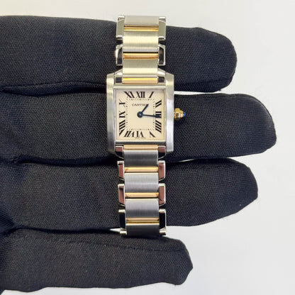 Cartier Tank 20mm White Dial Watch Ref# W51007Q4 - Happy Jewelers Fine Jewelry Lifetime Warranty