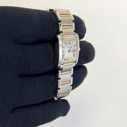 Cartier Tank 20mm White Dial Watch Ref# W51007Q4 - Happy Jewelers Fine Jewelry Lifetime Warranty