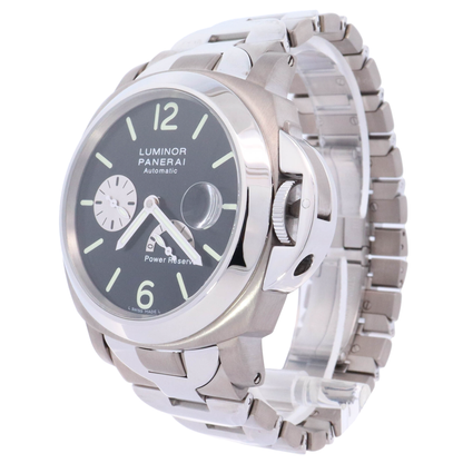 Panerai Luminor 44mm Stainless Steel Black Stick & Arabic Dial Watch Reference# PAM00171 - Happy Jewelers Fine Jewelry Lifetime Warranty