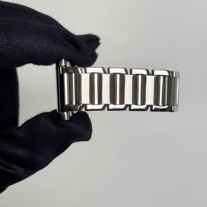 Cartier Tank Française Stainless Steel 28mm White Dial Watch Ref# W51002Q3 - Happy Jewelers Fine Jewelry Lifetime Warranty