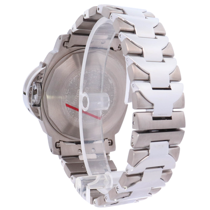 Panerai Luminor 44mm Stainless Steel Black Stick & Arabic Dial Watch Reference# PAM00171 - Happy Jewelers Fine Jewelry Lifetime Warranty