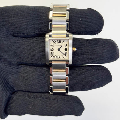 Cartier Tank 20mm White Dial Watch Ref# W51007Q4 - Happy Jewelers Fine Jewelry Lifetime Warranty