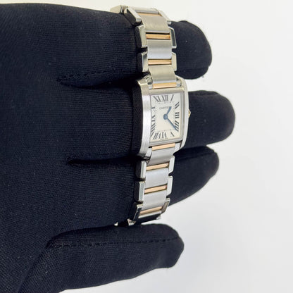 Cartier Tank 20mm White Dial Watch Ref# W51007Q4 - Happy Jewelers Fine Jewelry Lifetime Warranty