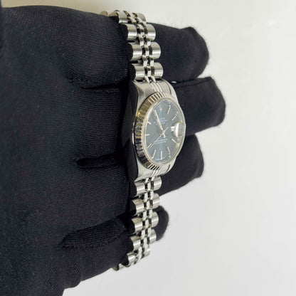 Rolex Datejust 26mm Blue Dial Watch Ref# 69174 - Happy Jewelers Fine Jewelry Lifetime Warranty