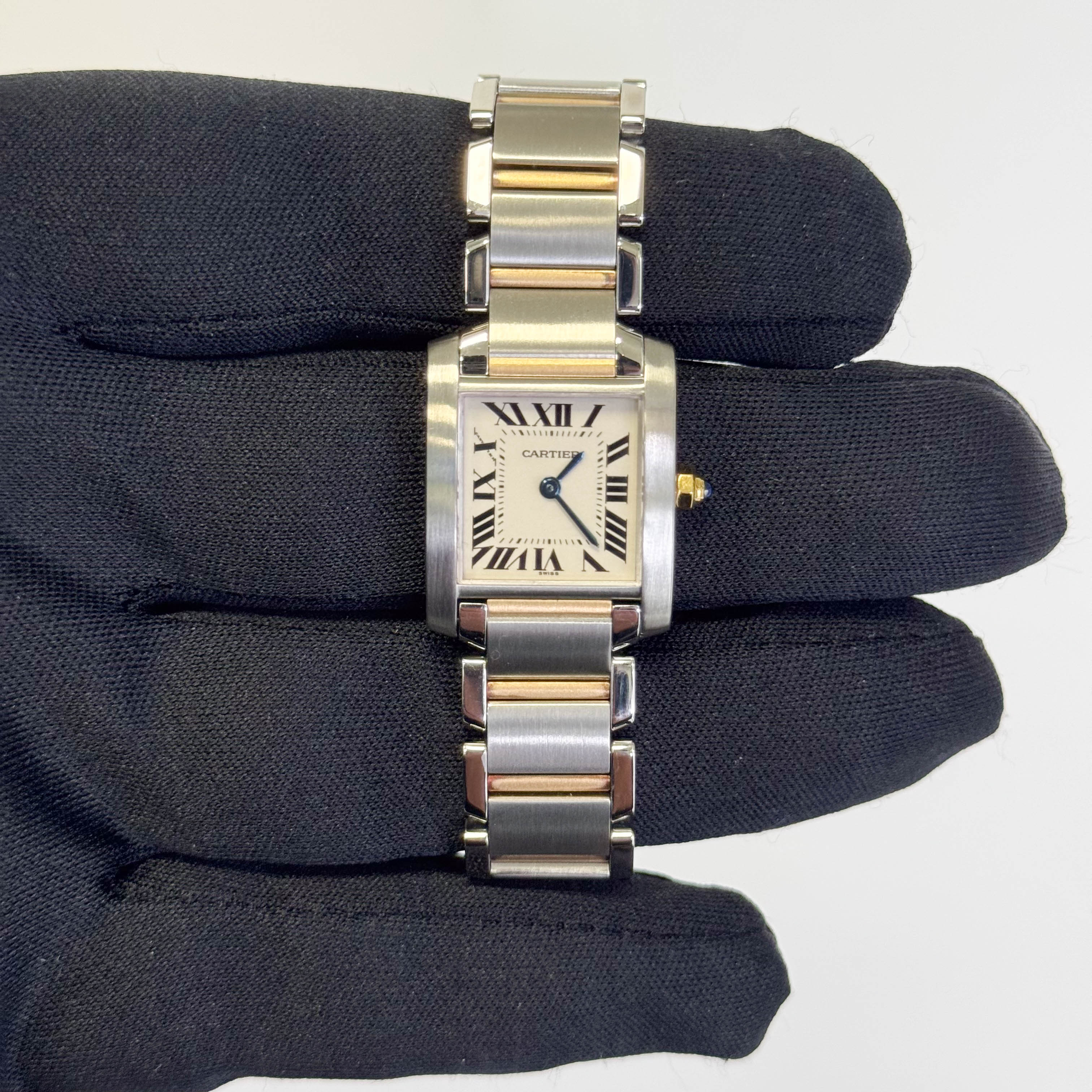 Cartier Tank 20mm White Dial Watch Ref# W51007Q4 - Happy Jewelers Fine Jewelry Lifetime Warranty