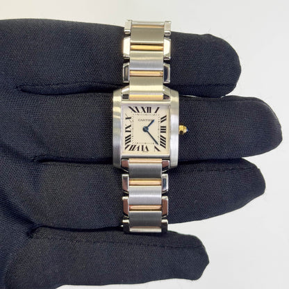 Cartier Tank 20mm White Dial Watch Ref# W51007Q4 - Happy Jewelers Fine Jewelry Lifetime Warranty