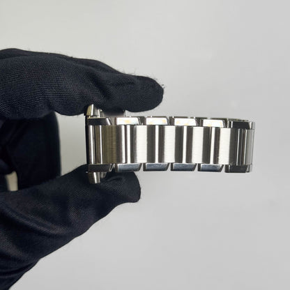 Cartier Tank Française Stainless Steel 28mm White Dial Watch Ref# W51002Q3 - Happy Jewelers Fine Jewelry Lifetime Warranty