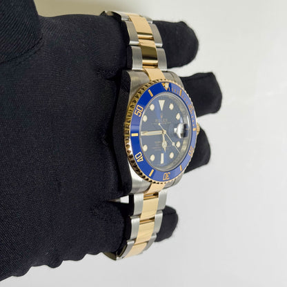 Rolex Submariner 40mm Blue Dial Watch Ref# 116613LB - Happy Jewelers Fine Jewelry Lifetime Warranty