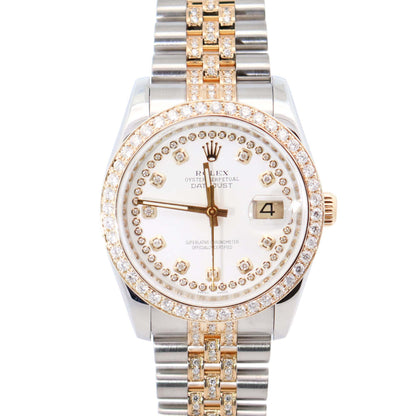 Rolex Datejust 36mm White Dial Watch Ref# 116233 - Happy Jewelers Fine Jewelry Lifetime Warranty