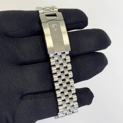 Rolex Datejust 41mm White Dial Watch Ref# 126334 - Happy Jewelers Fine Jewelry Lifetime Warranty