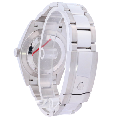 Rolex Datejust 41mm Stainless Steel Black Stick Dial Watch Reference# 126300 - Happy Jewelers Fine Jewelry Lifetime Warranty