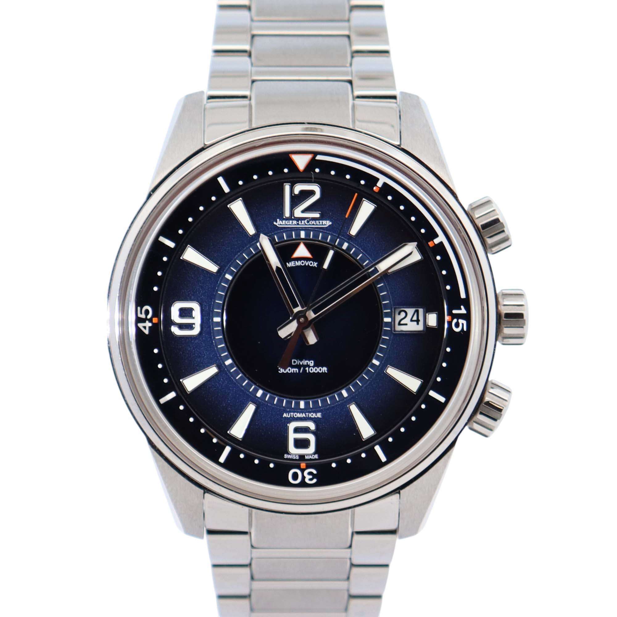 Jaeger-LeCoultre Polaris 42mm Blue Dial Watch Ref# Q903818J - Happy Jewelers Fine Jewelry Lifetime Warranty
