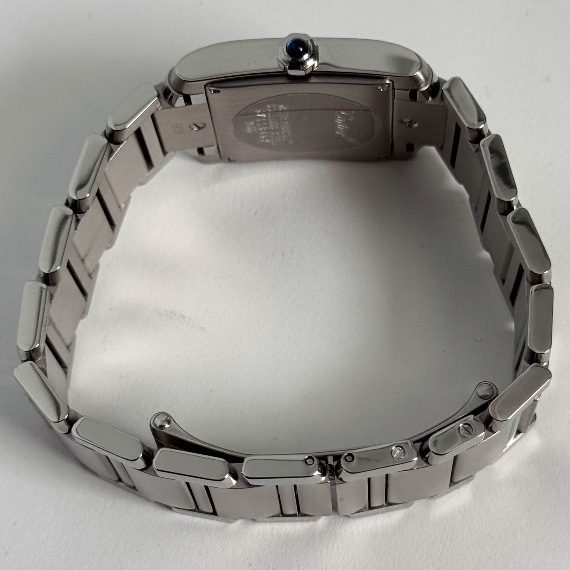 Cartier Tank 25mm White Dial Watch Ref# W51011Q3