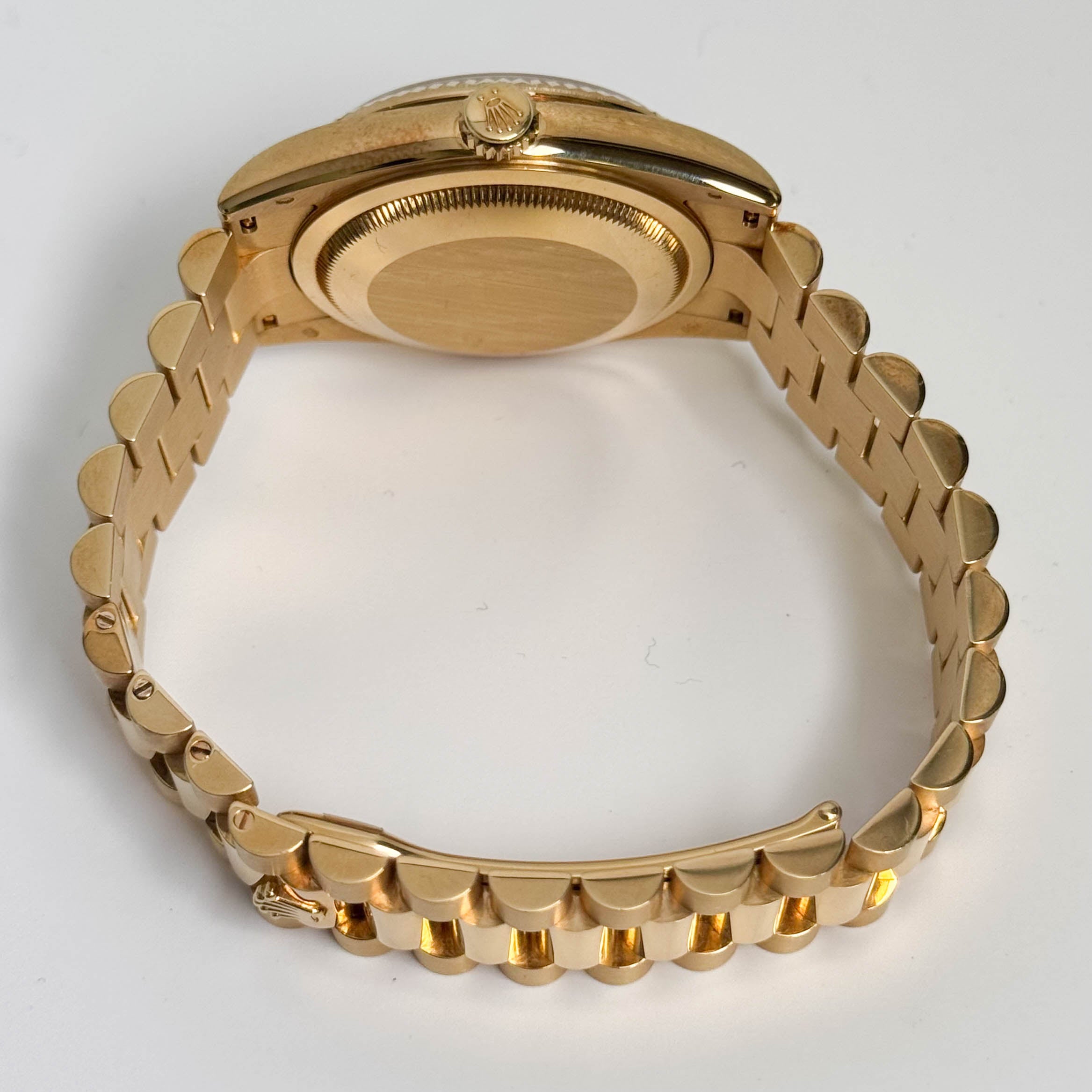 Rolex Day-Date 36mm Pave Dial Watch Ref# 118238 - Happy Jewelers Fine Jewelry Lifetime Warranty