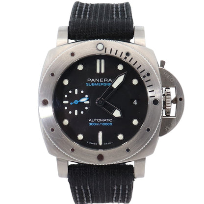 Panerai Luminor 42mm Black Dial Watch Ref# PAM00973 - Happy Jewelers Fine Jewelry Lifetime Warranty