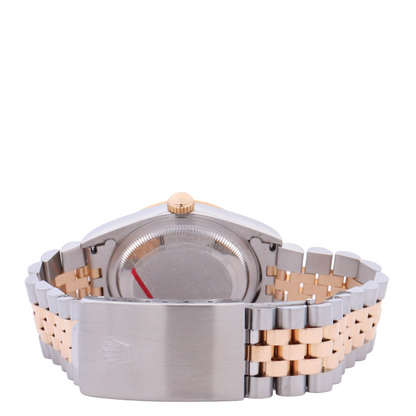 Rolex Datejust 36mm Yellow Gold & Stainless Steel Slate Gray Roman Dial Watch Reference# 16233 - Happy Jewelers Fine Jewelry Lifetime Warranty