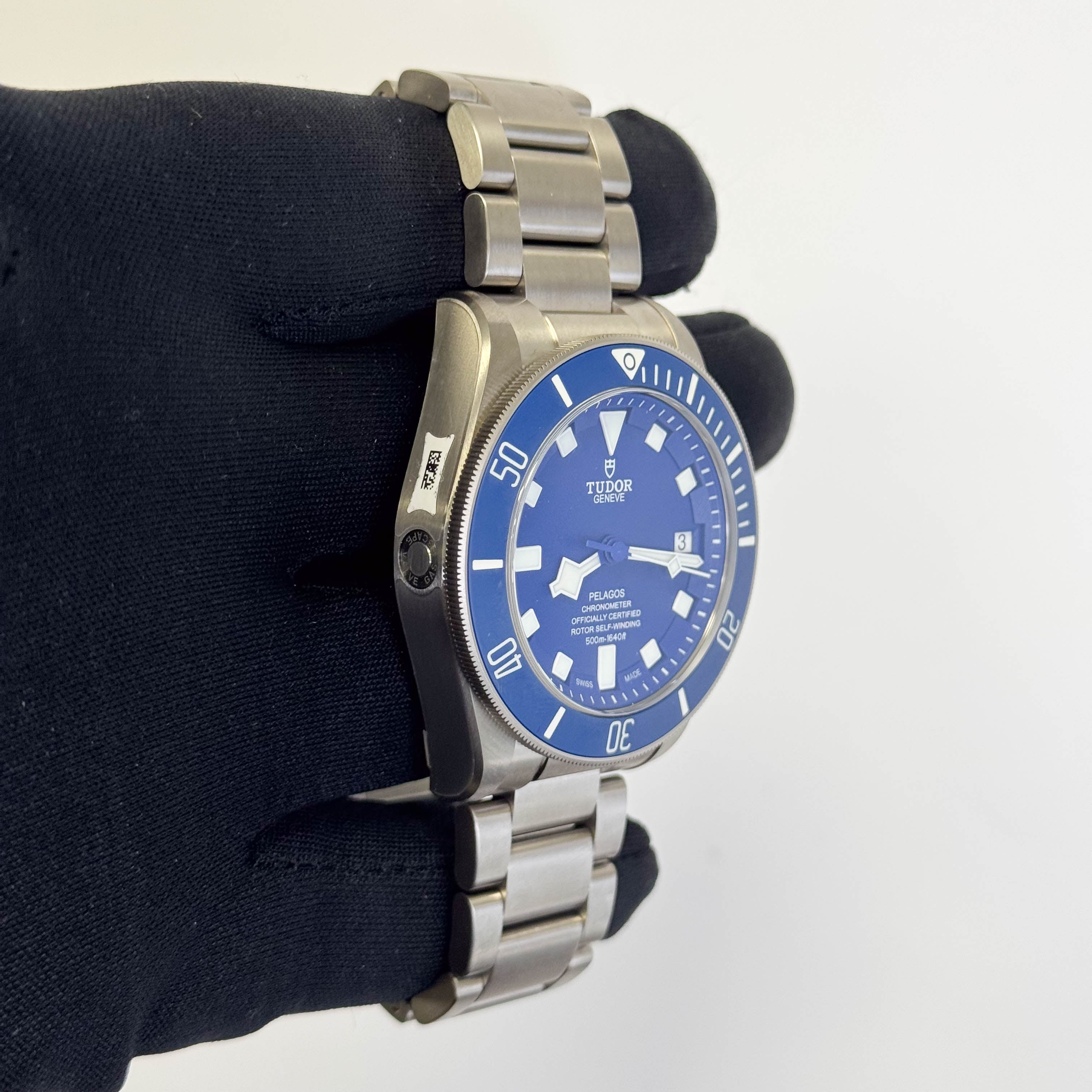 Tudor Pelagos 42mm Blue Dial Watch Ref# 25600TB - Happy Jewelers Fine Jewelry Lifetime Warranty