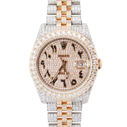 Rolex Datejust 36mm Pave Dial Watch Ref# 116233 - Happy Jewelers Fine Jewelry Lifetime Warranty