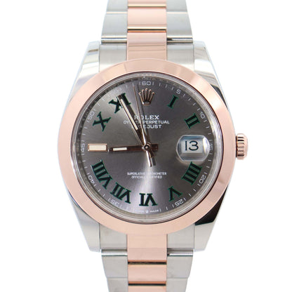 Rolex Datejust 41mm Wimbledon Dial Watch Ref# 126301 - Happy Jewelers Fine Jewelry Lifetime Warranty