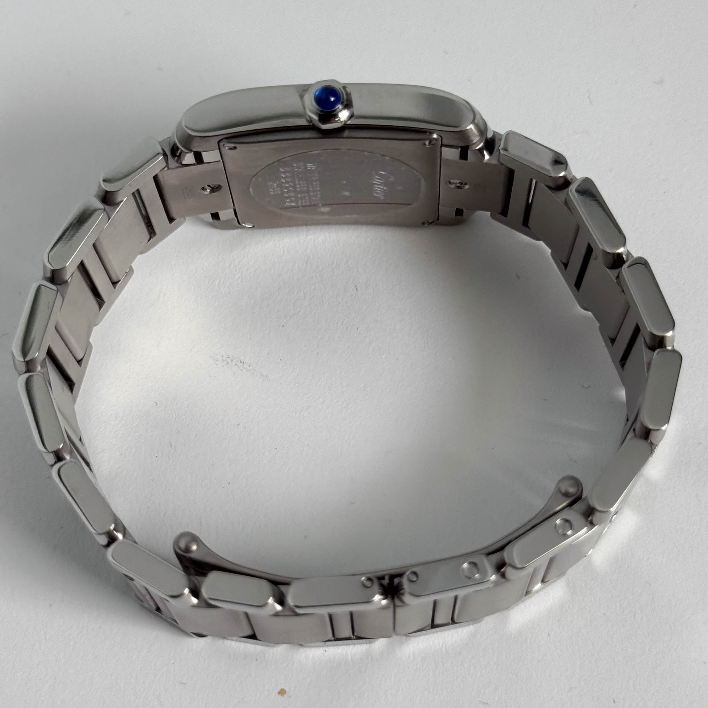 Cartier Tank 25mm White Dial Watch Ref# W51011Q3