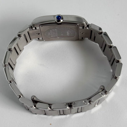 Cartier Tank 25mm White Dial Watch Ref# W51011Q3