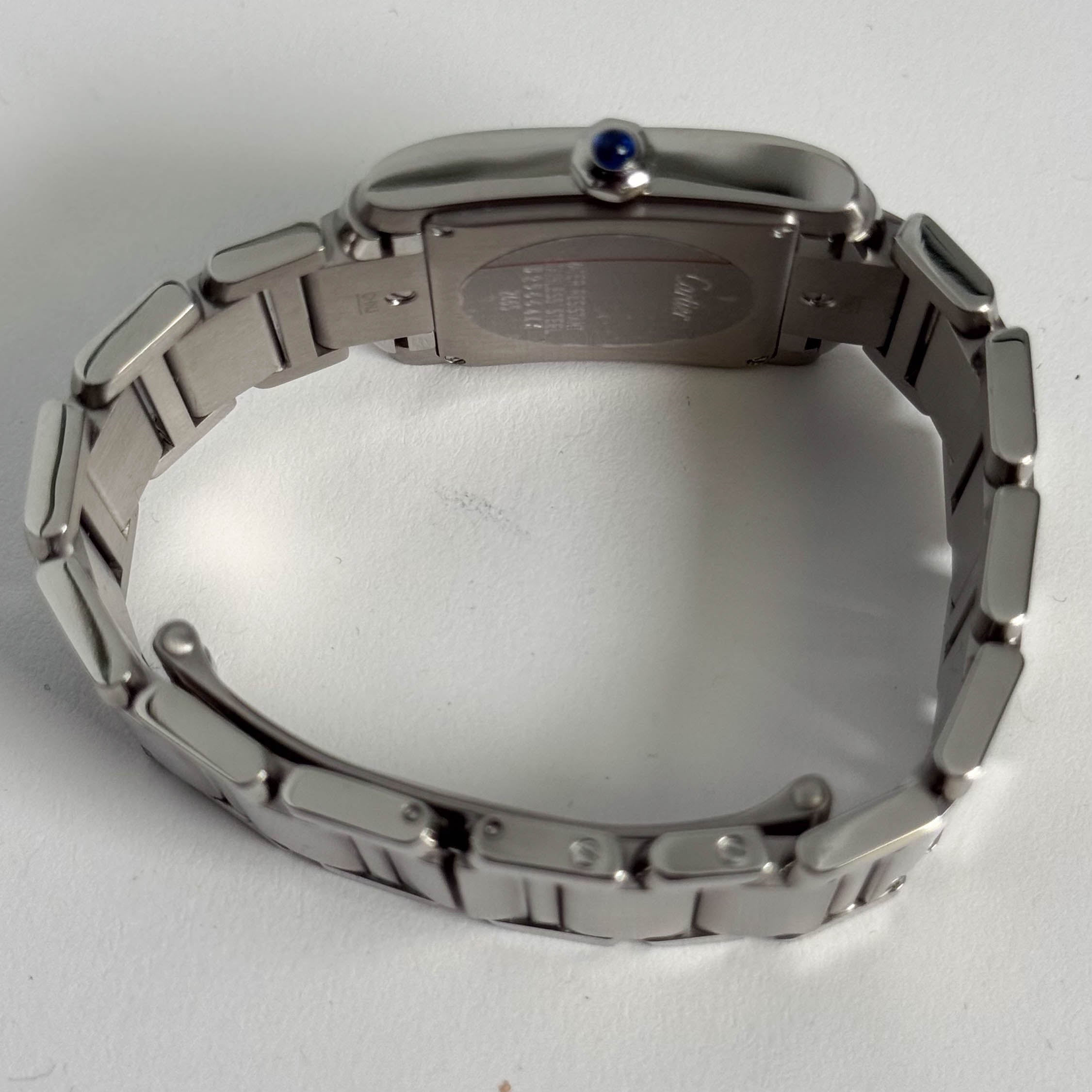 Cartier Tank 25mm White Dial Watch Ref# W51011Q3