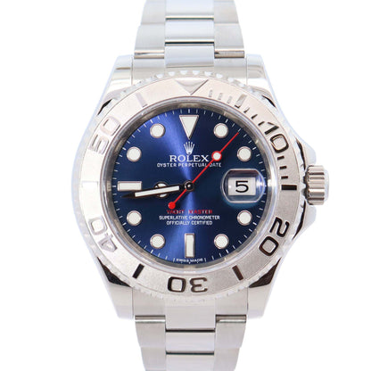 Rolex Yacht-Master 40mm Blue Dial Watch Ref# 116622 - Happy Jewelers Fine Jewelry Lifetime Warranty