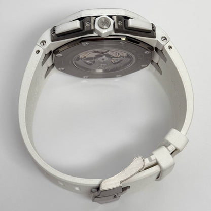 Audemars Piguet Royal Oak Offshore 44mm White Dial Watch Ref# 26402CB.OO.A010CA.01