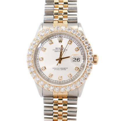 Rolex Datejust 36mm Silver Dial Watch Ref# 1601 - Happy Jewelers Fine Jewelry Lifetime Warranty