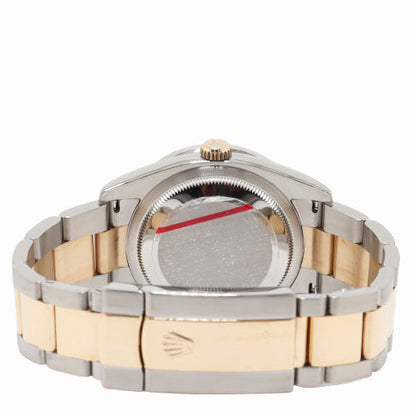 Rolex Datejust Yellow Gold & Stainless Steel 36mm Jubilee Diamond Dial Watch Reference# 116203 - Happy Jewelers Fine Jewelry Lifetime Warranty