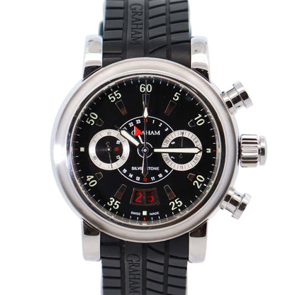 Graham Chronograph 44mm Black Dial Watch Ref# 2GSIAS - Happy Jewelers Fine Jewelry Lifetime Warranty